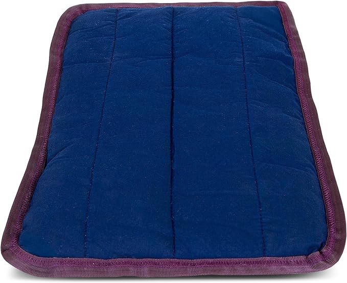 Jeffers Pet Comfort Dog Pillow, Small 18" x 24", Navy Blue – Machine Washable Dog Bed for House, Sofa, Crate & Travel – Poly Cotton Shell, Winter Warmth, Soft, Comfy, Durable, Top Pet Bedding