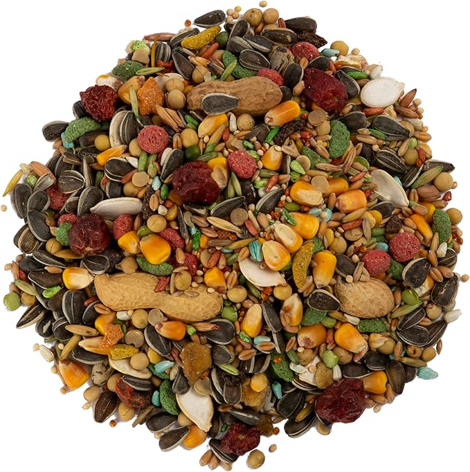 Wild Harvest Advanced Nutrition Parrot 8 Pounds, Seed, Grain and Vegetable Mix (Pack of 3)