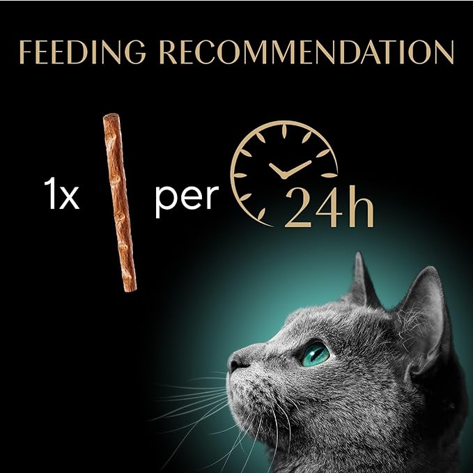 Sheba Meaty Tender Sticks Chicken Cat Treats, Chicken Flavor, Cat Snacks, 0.14 oz., 15 Count, Pack of 10 (150 Sticks Total)