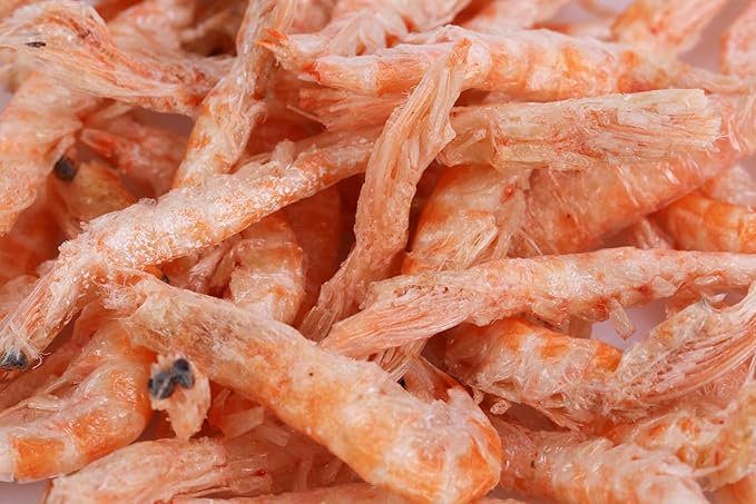 Premium Freeze-Dried Krill & Shrimp Mix Ideal for Arowana, Koi, Tropical Cichlids, and Turtles High Protein Floating Aquarium Food (1000ml)