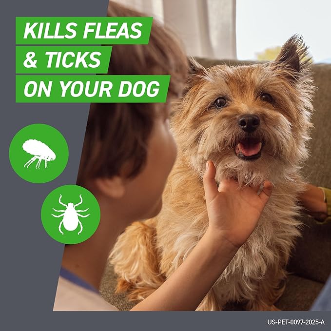 FRONTLINE Plus Flea and Tick Treatment for Small Dogs Upto 5 to 22 lbs. 6 Treatments
