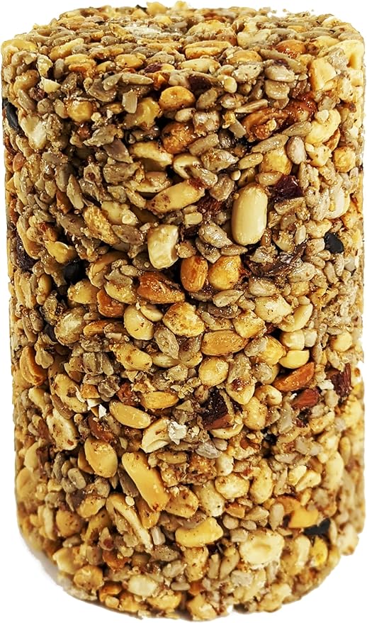 Wildlife Sciences Songbird Treats Seed Towers| 1.5-2 lb Large Seed Log Towers for Wild Birds (Nutty's Berries)