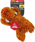 Playology Dog Toys | Plush Toy Highland Cow Stuffed Animal for Dogs | Jumbo Beef Scented Toy - Easy to Clean and Made from Non Toxic Materials