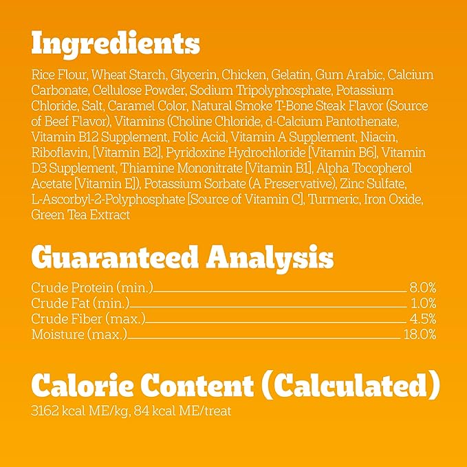 Pedigree Dentastix Dog Dental Treats, Large Breed Dog Treats, Beef Flavor, 1.67 lb. Bag (32 Treats Total)