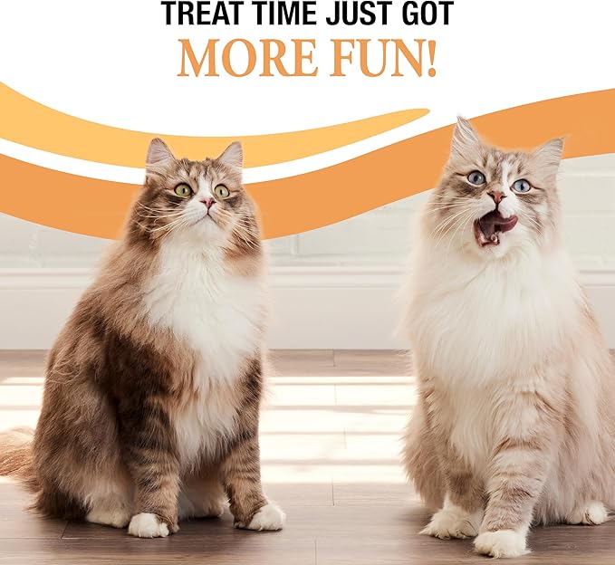 Good ‘n’ Tasty Triple Flavor Kabobs Cat Treat, 3 Ounce Bag, Long-Lasting Playtime Treat for Cats Made with Real Chicken, Salmon & Tuna, 6 Pack