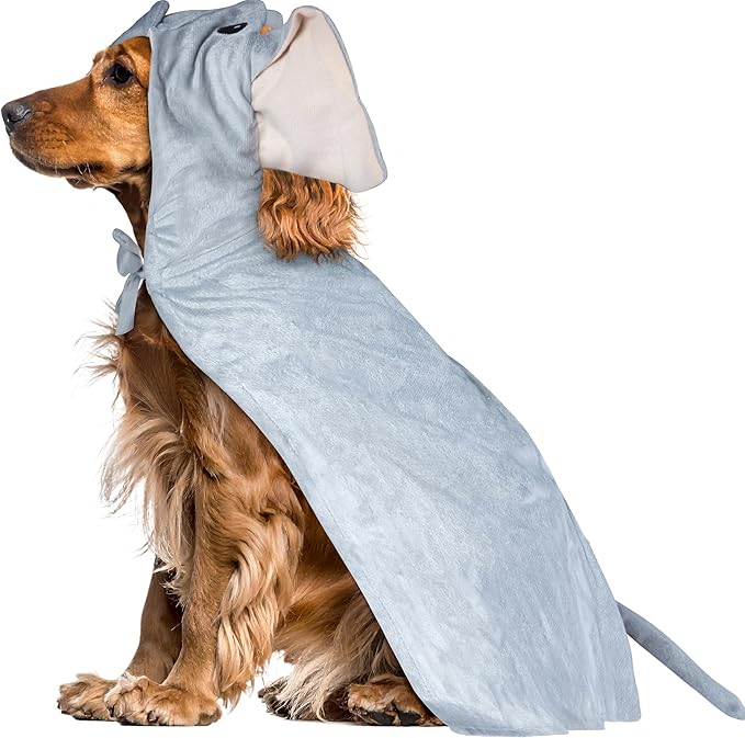 Rubies Elephant Pet Cape for Dogs or Cats, Medium