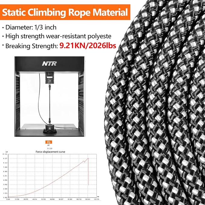 NTR 30FT Puppy Leash, Nylon Rope Long Dog Leash with Swivel Lockable Hook and Comfortable Padded Handle, Dog Line Tether for Small Medium Large Dogs Training, Playing, Camping, or Backyard