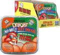 C&S Orange Delight No Melt Suet Dough, Suet Cakes for Wild Birds, 11.75 Ounces, Pack of 8