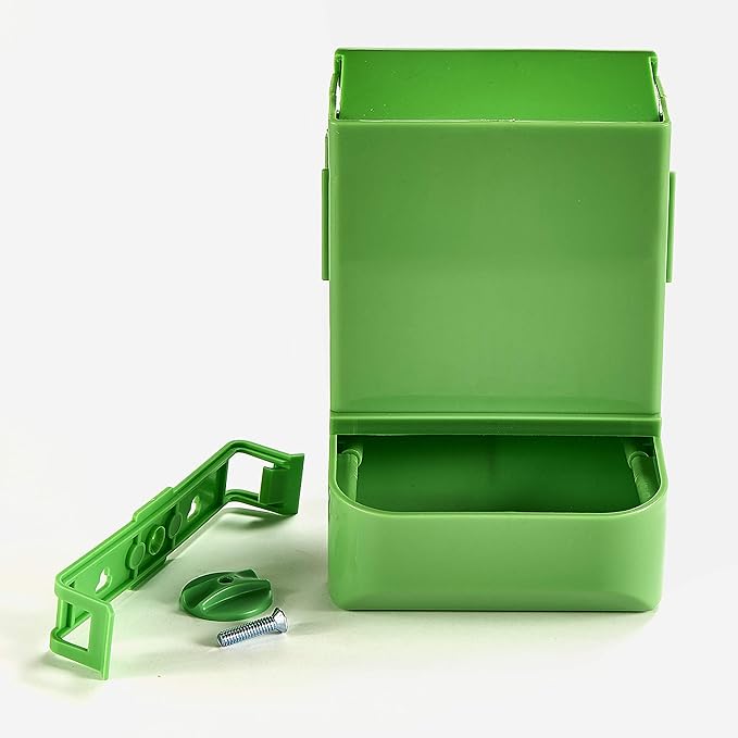 Kaytee Gravity Bin Feeder With Bracket Assorted