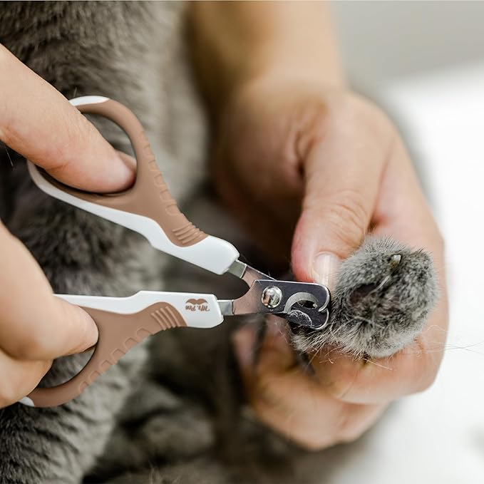 Mr. Pen Cat Nail Trimmer - Brown, Claw Clippers for Cats & Kittens, Also Suitable for Small Dogs