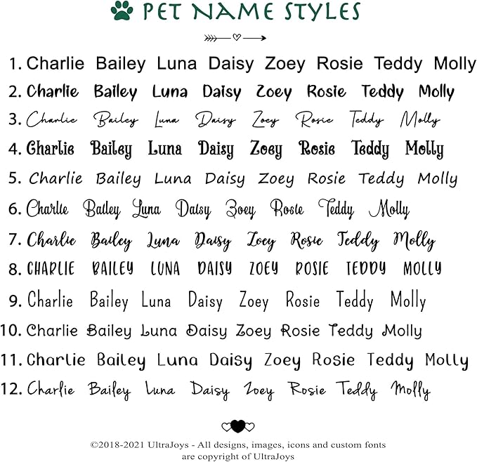 Ultra Joys Cat ID Tag Personalized Pet Tags, Durable Stainless Steel Small Pet Mini Dog Cat Tag Lightweight -Teardrop Tag in Gold