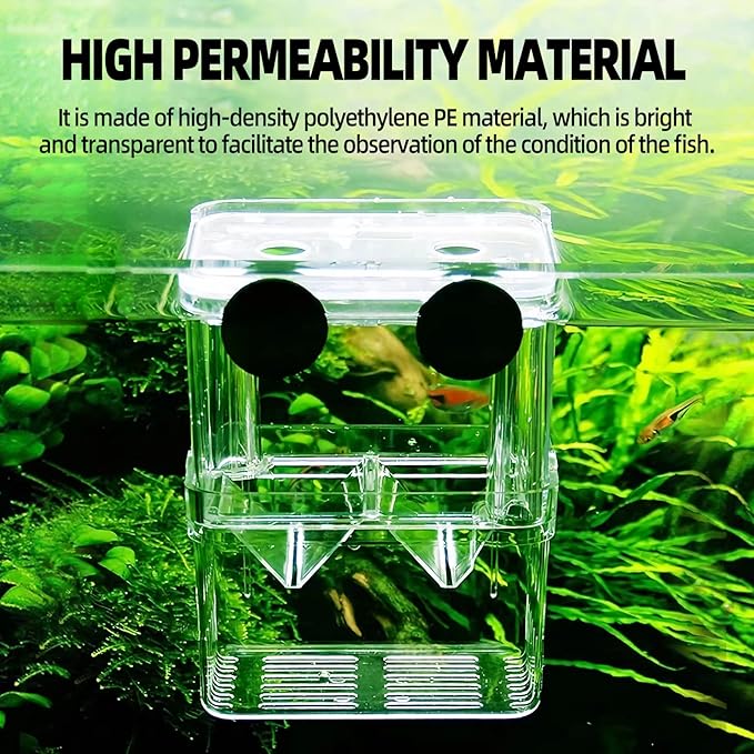 Breeding Box, Small Fish Tank Heater 50w Submersible Turtle Heater Kit