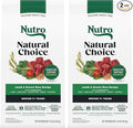 Nutro Natural Choice Senior Dog Food, Lamb & Brown Rice Recipe, 4.5 lb. Bag (Pack of 2)