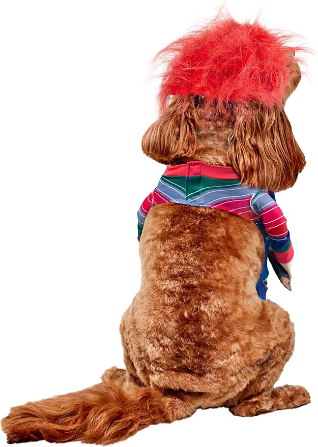 Child's Play: Chucky Pet Costume for For Dogs or Cats by Rubies, Large