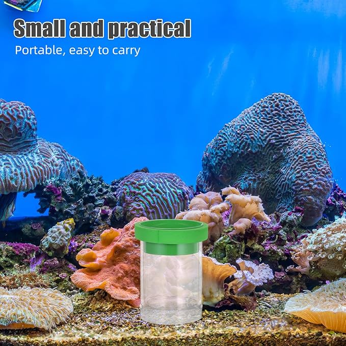 UPKOCH Aquarium Fish Breeding Box Floating Fish Incubation Hatchery Tank Isolation Divider for Guppy Fry and Egg Hatching in Small Colored Tank