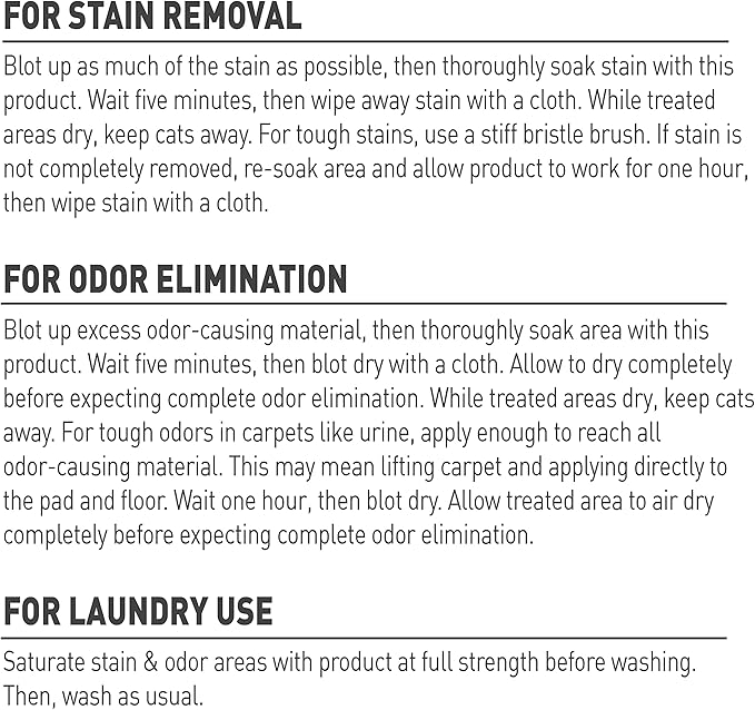 Nature’s Miracle Set-In Stain Destroyer Dog 1 Gallon, Oxy Formula With Orange Scent, 128 Ounces