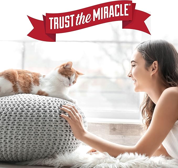 Nature's Miracle Urine Destroyer Plus for Cats, Unscented, Enzymatic Formula for Severe Cat Urine Stains, 1 Gal