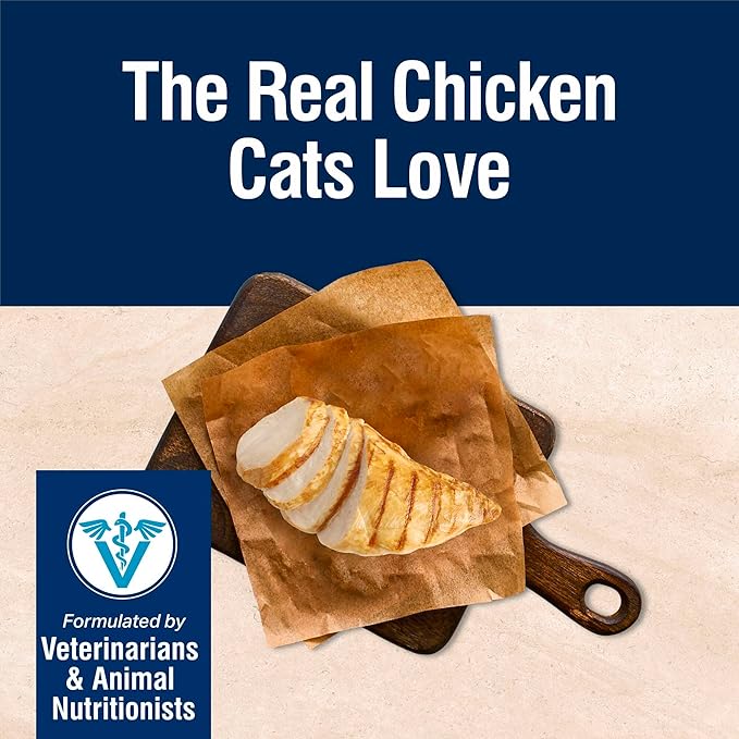 Blue Buffalo True Solutions Digestive Care Wet Cat Food for Adult Cats, Made with Natural Ingredients, Chicken, 3-oz. Cans (24 Count)
