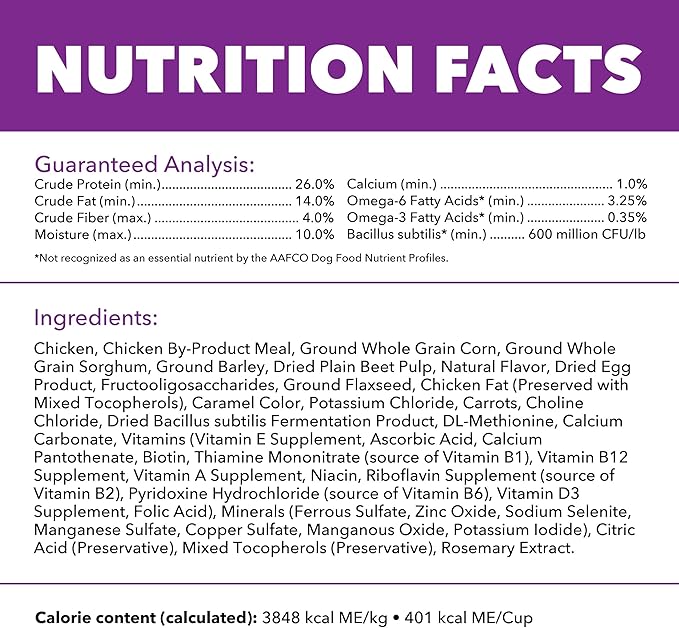 IAMS Advanced Health Dry Dog Food Healthy Digestion, Adult Dog Food with Real Chicken Recipe, 27 lb. Bag