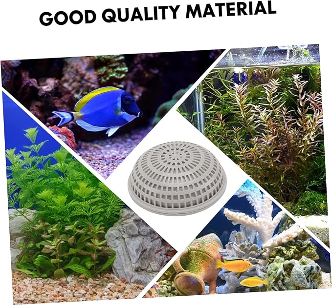 6pcs Aquatic Plant Boxes for Fish Tank Breeding Containers Permeable Design Landscape Decor for Aquascaping and Plant Cultivation