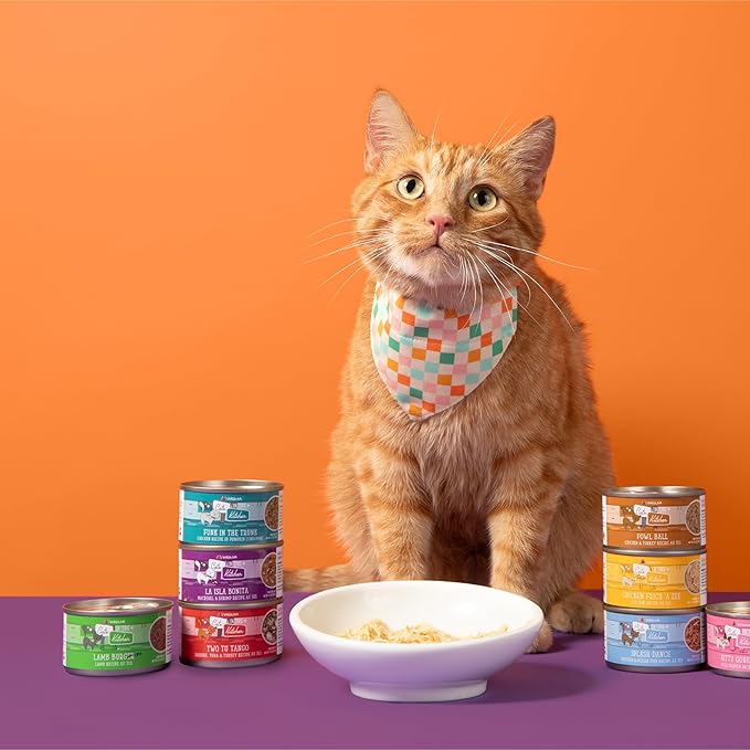 Weruva Cats in The Kitchen, Chicken Frick 'A Zee with Chicken Au Jus Cat Food, 3.2oz Can (Pack of 24)