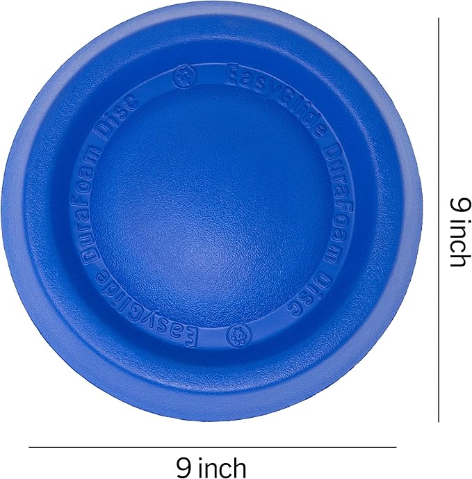 Starmark Easy Glide DuraFoam Flying Disc Dog Toy, Color Varies 9"