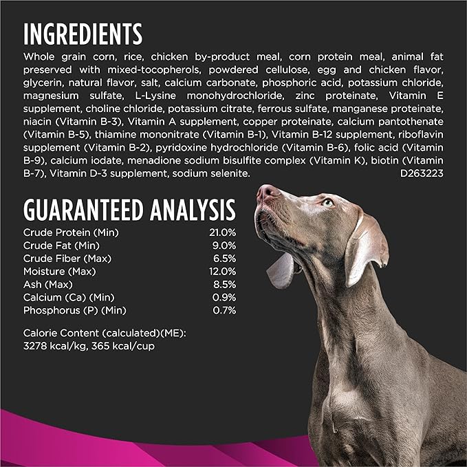 Pro Plan Veterinary Diets Purina UR Urinary Ox/St Canine Formula Dog Food Dry Kibble - 25 lb. Bag