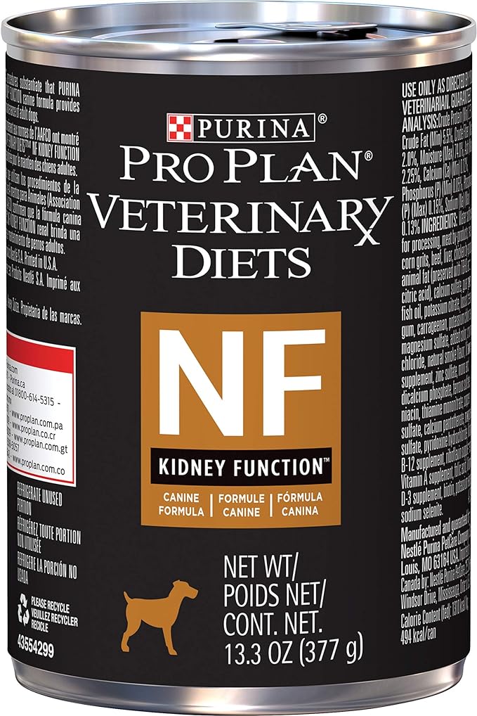 Purina Pro Plan Veterinary Diets NF Kidney Function Canine Formula Wet Dog Food - (Pack of 12) 13.3 oz. Cans