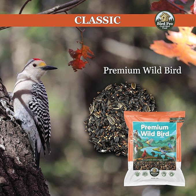 Classic Bird Seed (18 Pounds, Premium)