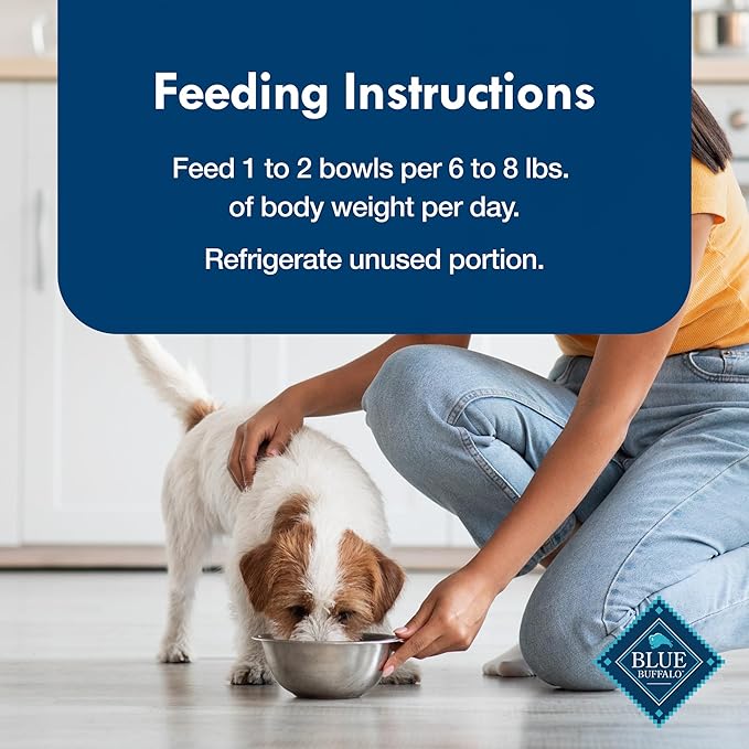Blue Buffalo Delights Small Breed Natural Wet Dog Food Variety Pack, Roasted Turkey Paté and Grilled Chicken Paté, 3.5-oz Cups, 12 Count