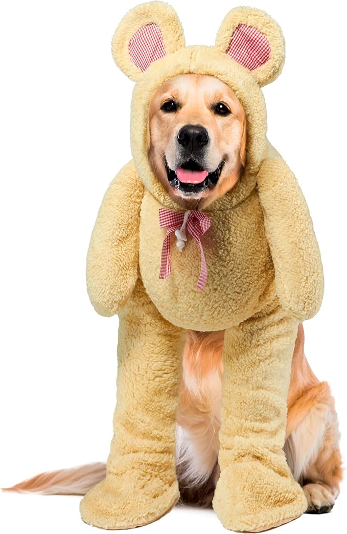 Rubies Walking Teddy Bear Pet Costume for Dogs or Cats, XXL