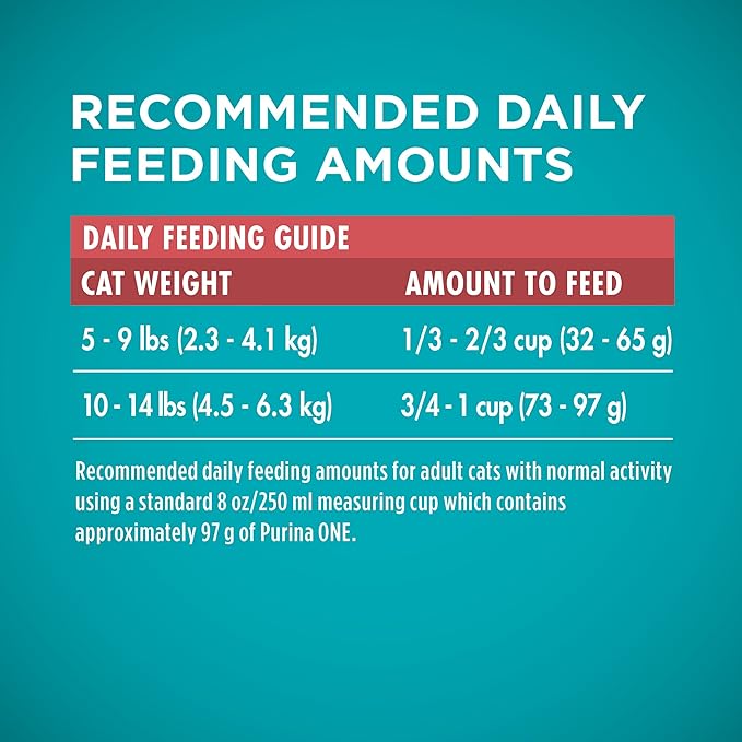 Purina ONE Natural Dry Cat Food, Tender Selects Blend With Real Salmon - 16 lb. Bag