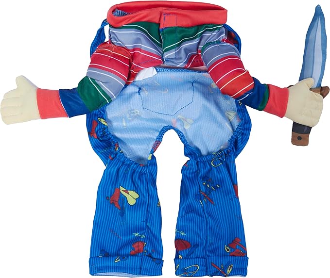 Child's Play: Chucky Pet Costume for For Dogs or Cats by Rubies, Small