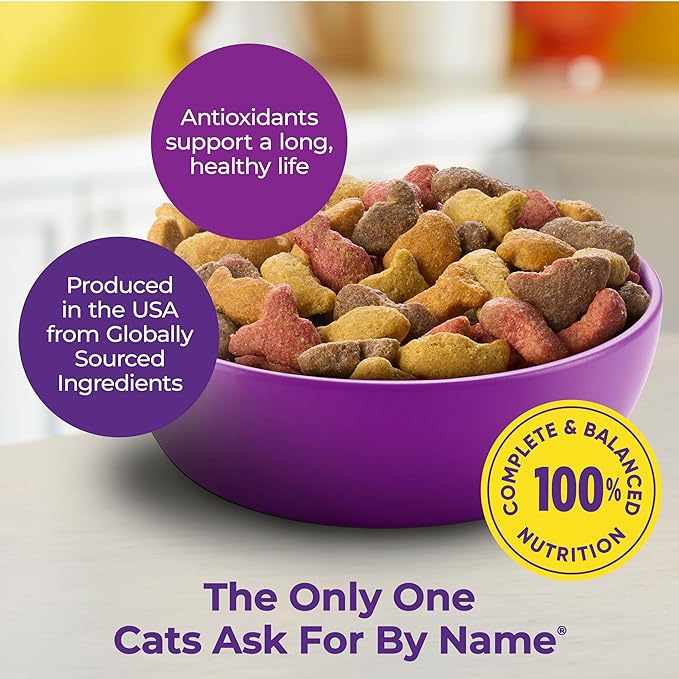Meow Mix Original Choice Dry Cat Food, 18 Ounce (Pack of 6)