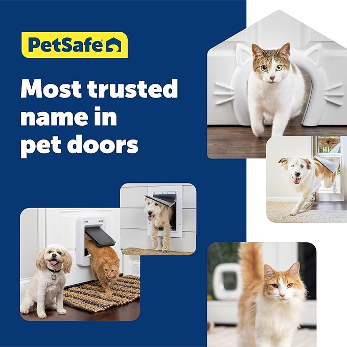PetSafe Original Replacement Flap - Doggie Door Vinyl Replacement Flap for Sliding Glass Pet Door - Durable & Made with Non-Toxic Materials - 12 7/8" H x 8 1/8" W - Medium,(Pack of 6)