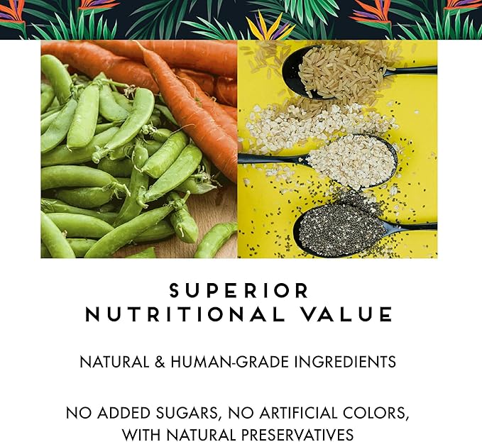 Oven Fresh Bites Natural Baked Avian Diet, All-Natural Bird Food, Whole Grain, Medium Parrot, 28 Oz