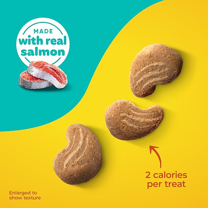 Meow Mix Irresistibles Soft Cat Treats Made with Real Salmon,3 Oz. Pouch,(Pack of 10)