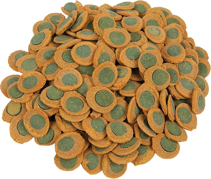 Tetra PRO PlecoWafers, Nutritionally Balanced Vegetarian Fish Food, Concentrated Algae Center (1 CASE of 60 Packs of 5.29 OZ Packages)