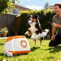 Automatic Dog Ball Launcher for Indoor and Outdoor Play – Adjustable Distance, Quiet Operation, Long-Lasting Battery Powered Fetch Toy