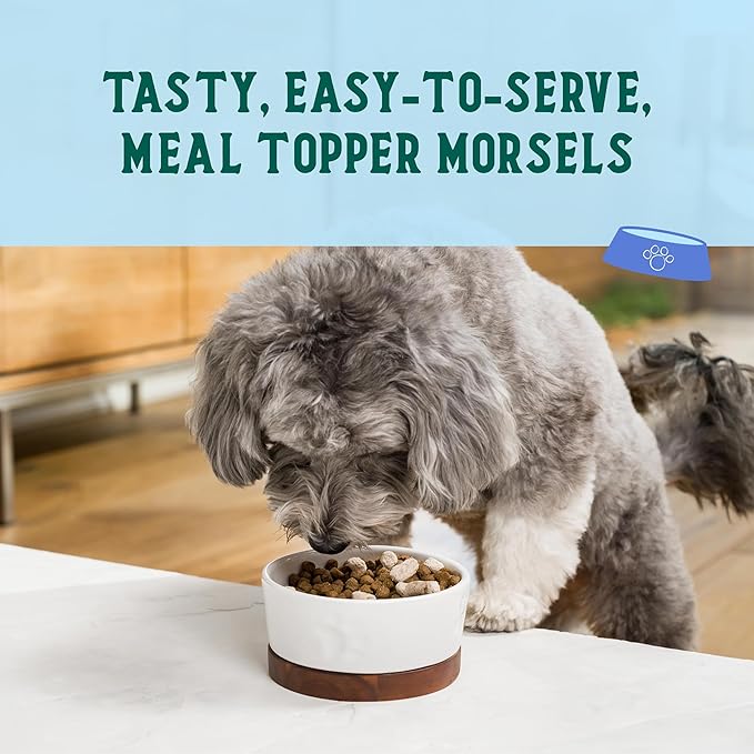 Open Farm Goodbowl Dog Food Topper, Freeze Dried Raw, Grass-Fed Beef & Wholesome Non-GMO Grains Recipe, 23oz Bag
