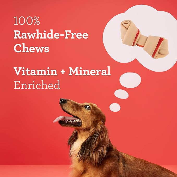 DreamBone Mini Chew, Made with Real Chicken & Vegetables, Rawhide Free Chews For Dogs, 50 Count