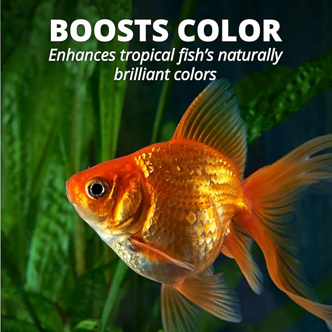 Tetra Goldfish Flakes, Nutritionally Balanced Diet For Aquarium Fish, Vitamin C Enriched Flakes, 2.2 lbs