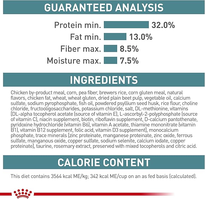 Royal Canin Feline Care Nutrition Hairball Care Adult Dry Cat Food, 14 lb Bag