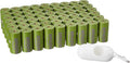 Amazon Basics Premium Leak Proof Dog Poop Bags with Dispenser and Leash Clip, Lavender Scented, 13" x 9", (Pack of 4860)