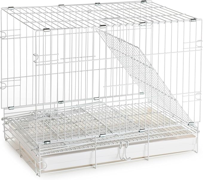 Large Durable Metal Travel or Veterinary Easy Collapsable Parrot Bird Carrier Beaks Proof Carrier Cage Easy Clean Pull Out Tray Stainless Steel Feeder Bowls Natural Wooden Perch