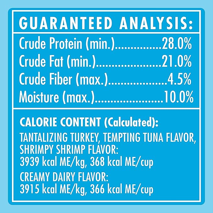 Temptations Cat Treats Classic Crunchy and Soft Cat Treats Variety Pack,6.3 oz. Pouches,(Pack of 12)