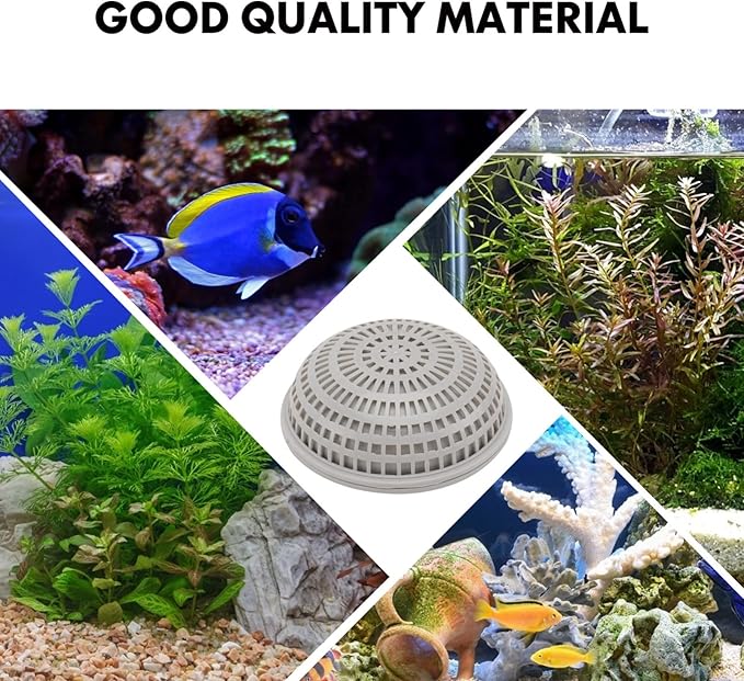 2pcs Aquatic Plant Boxes for Fish Tank Breeding Eco-Friendly Water Grass Containers Smooth Durable for Aquatic Decor and Plant Cultivation