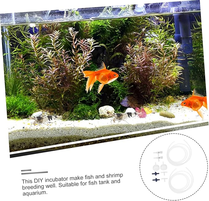2 Sets Shrimp Hatchery Kit DIY Artemia Hatching Accessories Bottle Caps for Aquarium Use Complete Soda Bottle Connection Tool Set 10-Piece