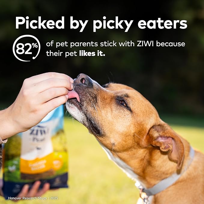 ZIWI Peak Air-Dried Dog Food – Mackerel & Lamb - All Natural, High Protein, Grain Free, Limited Ingredient w/ Superfoods (88oz)