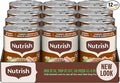 Nutrish Rachael Ray Wet Dog Food Chunks in Gravy Real Turkey, Brown Rice, Peas & Carrots Recipe, 13 oz. Can